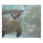 Your My Otter Half Brown River Otter Swimming Duvet Cover at Zazzle