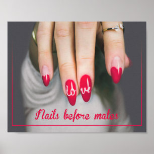 Your nails are your first need, nail salon decor