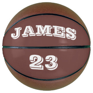 Your Name and Number Personalized Basketball