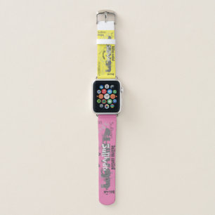 Your name as noble two-tone Apple Watch Band