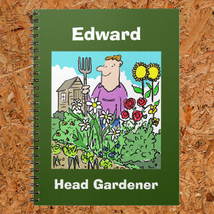 Your Name Choice. Head Gardener Notebook