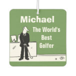 Your Name Choice. The World&#39;s Best Golfer. Air Freshener