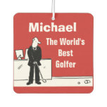 Your Name Choice. The World&#39;s Best Golfer. Air Freshener