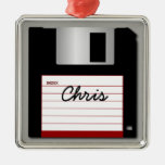 Your Name Classic 3.5&quot; Floppy Disk Ornament
