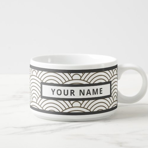 Your Name Custom Japanese Cozy Bowl