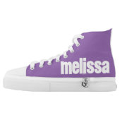 YOUR NAME Custom Shoes (Left Shoe Outside)