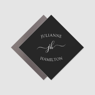 Your Name Custom Template Car Magnet