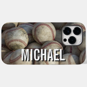 Your Name Customizable Baseball Artwork Case-Mate iPhone 14 Pro Max Case