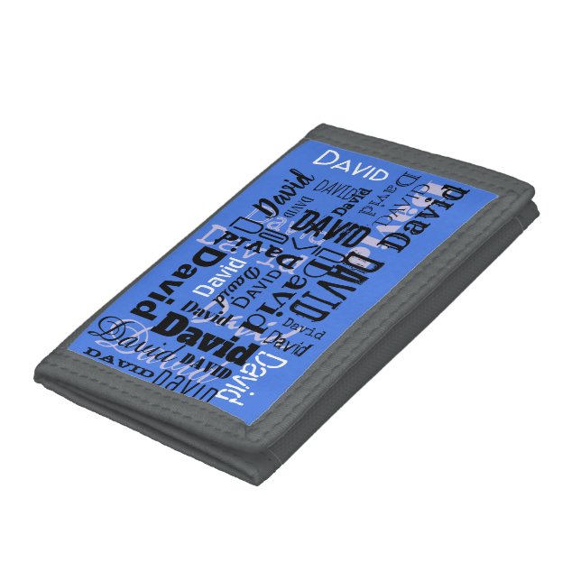 YOUR NAME Customizable Mens Wallets (Bottom)