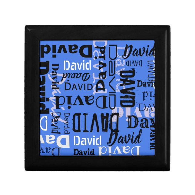 Your NAME Customizable Money Gift Birthday Box (Front)