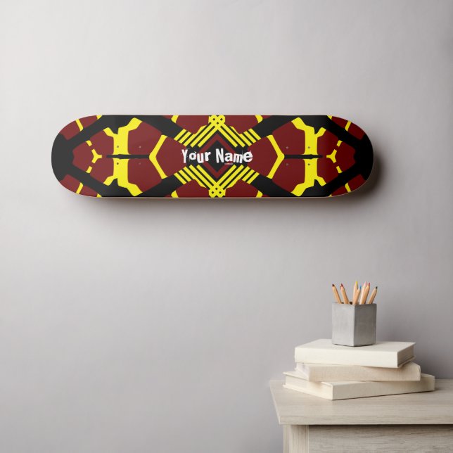 Your Name Customizable Skateboard (Wall Art (Horz))