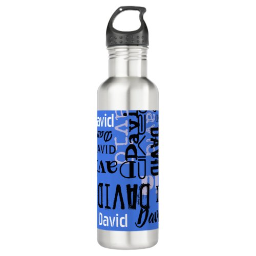 Your NAME Customizable Water Bottle Drinkware