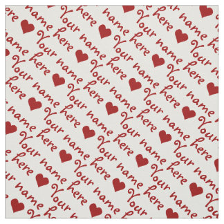 Your Name Fabric Personalized Name Fabrics