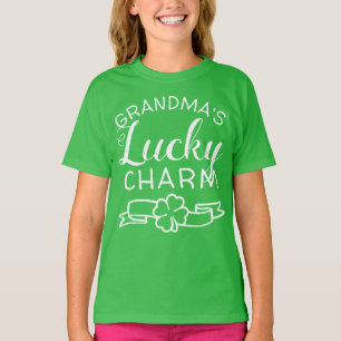 YOUR NAME Family's Lucky Charm Cute T-Shirt