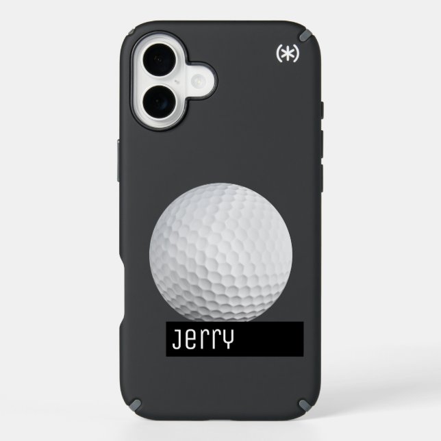 Your Name | Golf Cool Gifts Speck iPhone Case (Front)