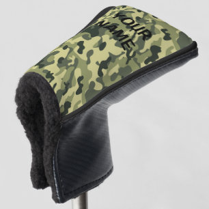 YOUR NAME Golf Head Cover Camo Personalize
