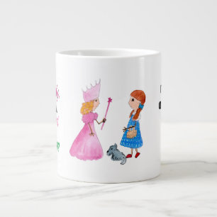 Your Name Good Witch or Bad Witch? Personal Coffee Giant Coffee Mug