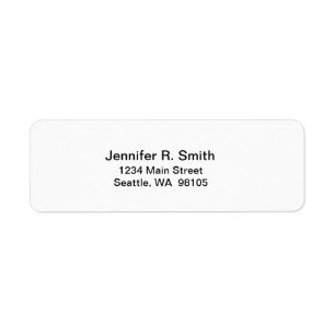 Your Name Here Labels