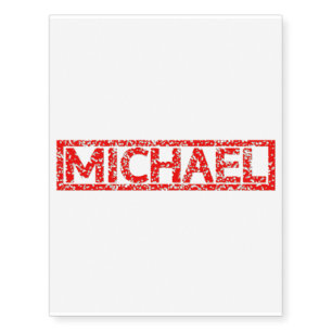 Your name here! temporary tattoos