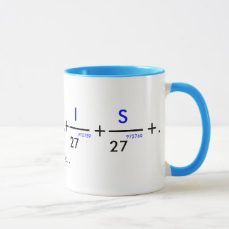 Your name in pi - customizable! mug
