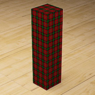 Your name / initials on Boyd Clan Family Tartan Wine Box