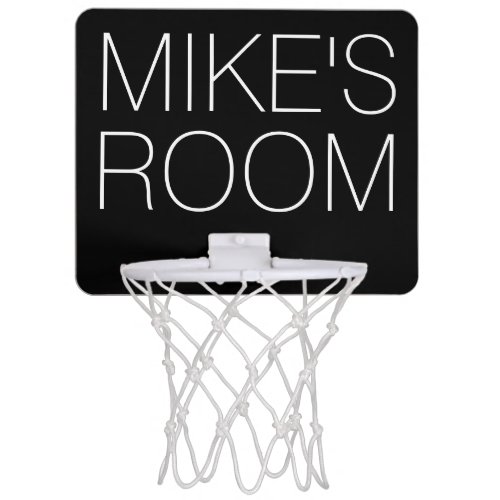 Your Name Mini Basketball Hoop