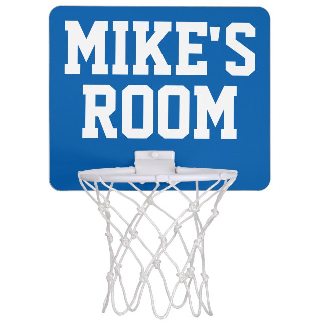 Your Name Mini Basketball Hoop (Front)