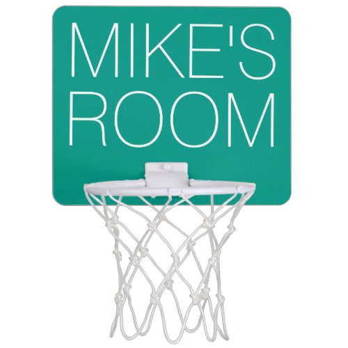 Your Name Mini Basketball Hoop