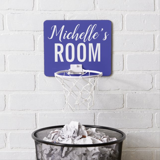 Your Name Mini Basketball Hoop (In Situ)