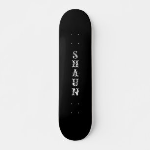 Your Name on a Skateboard Deck