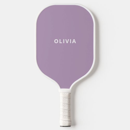 Your Name on Lavender Purple Pickleball Paddle