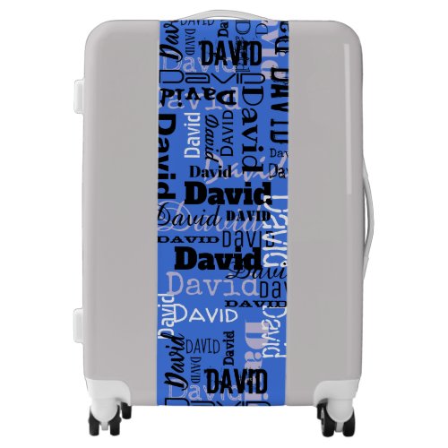 Your NAME on Luggage Baggage Portable 