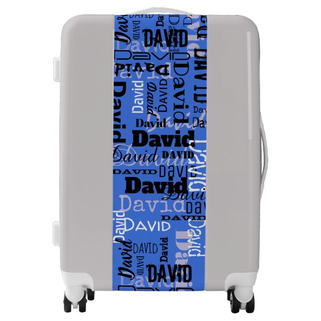 Your NAME on Luggage Baggage Portable  (Front)