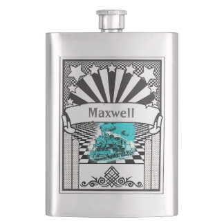 Your Name on this Locomotive Flask