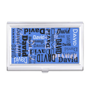 YOUR NAME on your PHONE Iphone Customizable Case-M Business Card Case