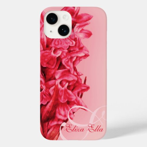 Your name Orchid floral red pink Case_Mate iPhone 14 Case