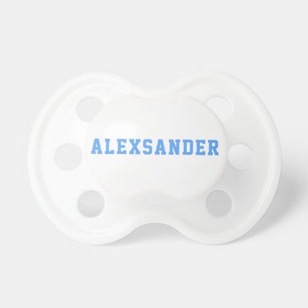 Your Name Pacifier Choose Favorite Font And Colors