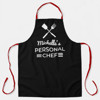 Your Name Personal Chef Apron - Personalized Gift