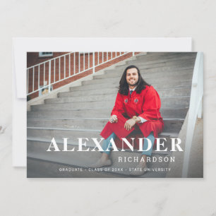 Your Name & Photo Graduate Announcement M 2