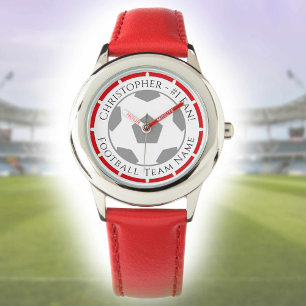 Your Name plus Football Team Name Watch