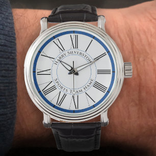 Your Name plus Sports Team Name Watch
