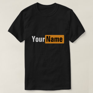 Your Name Pun Hub Meme Design T-Shirt