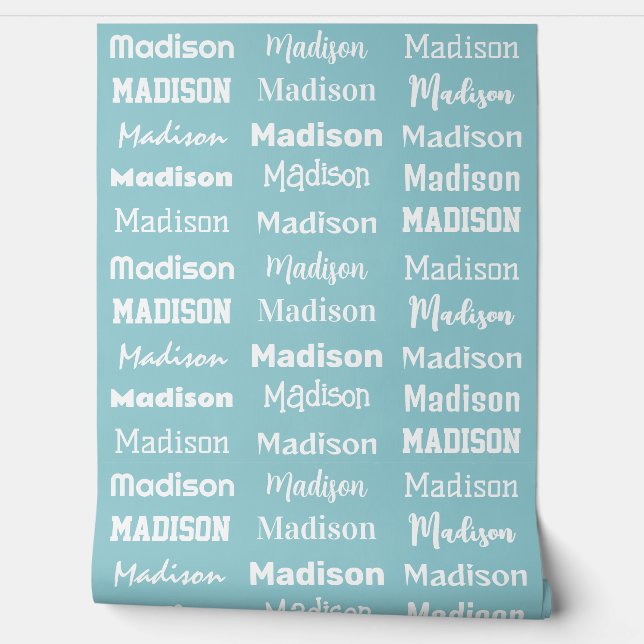 YOUR NAME Repeating Custom Color Wallpaper (Unrolling)