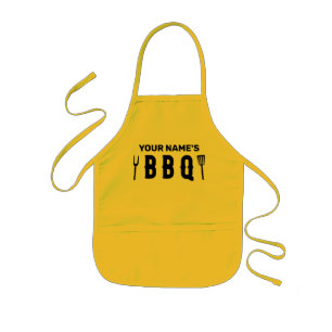 Your Name’s Bbq Kids' Apron