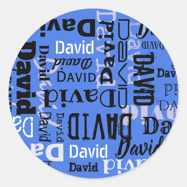 Your NAME Teacher Colored Round Label School (Front)