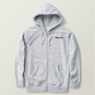YOUR NAME TEXT Embroidered Men's Hoodies Hoodie