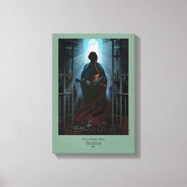 Your Name Will Disappear Canvas Print (Front)
