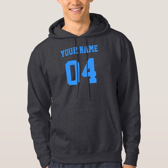 Your Name Your Number Hoodie (Front)