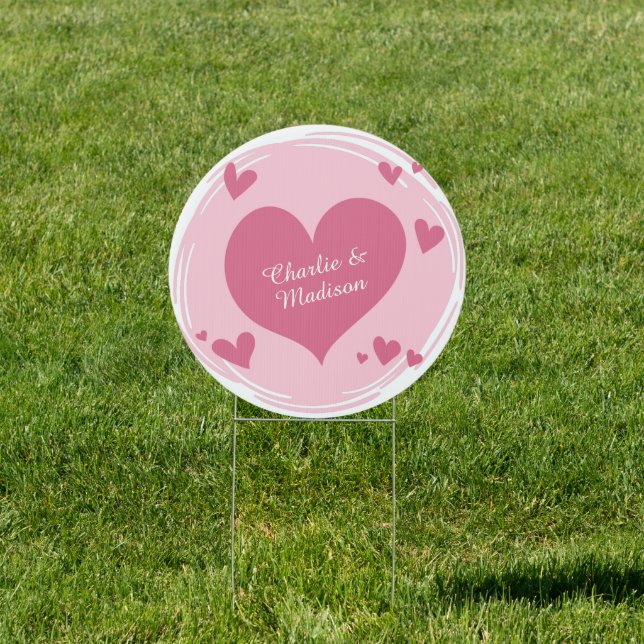 Your Names in a Heart Sign (Insitu)