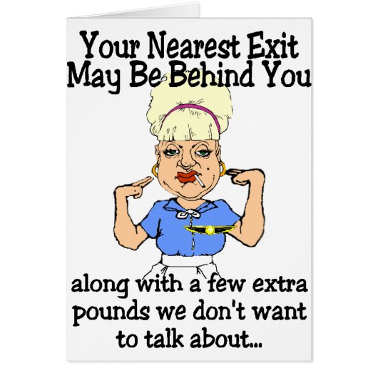 Your Nearest Exit Cards (Front)